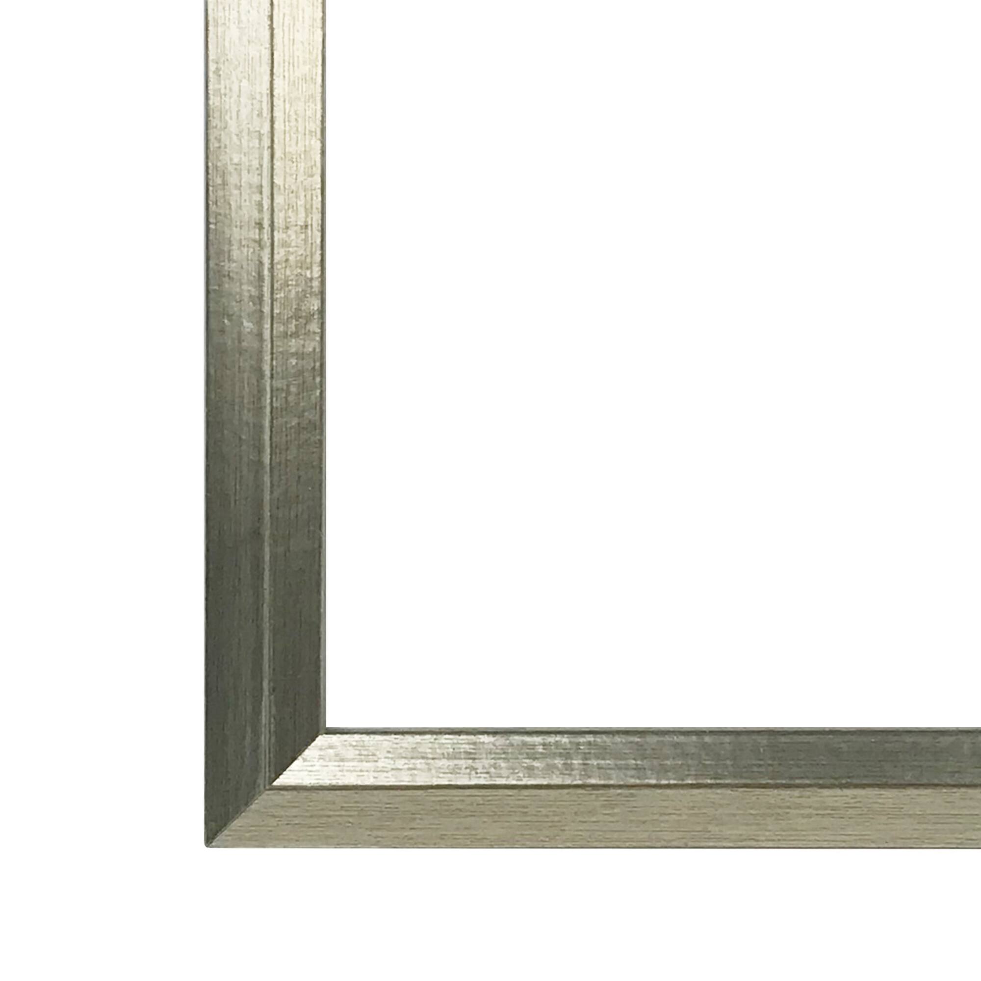 Simply Essentials™ Silver Foil Frame with Mat by Studio Décor
